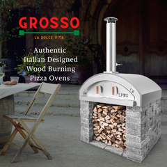 Grosso Counter Top - Wood Burning Pizza Oven